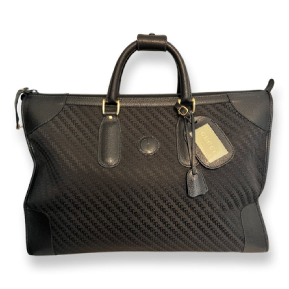 Gucci Black Weekender Bag